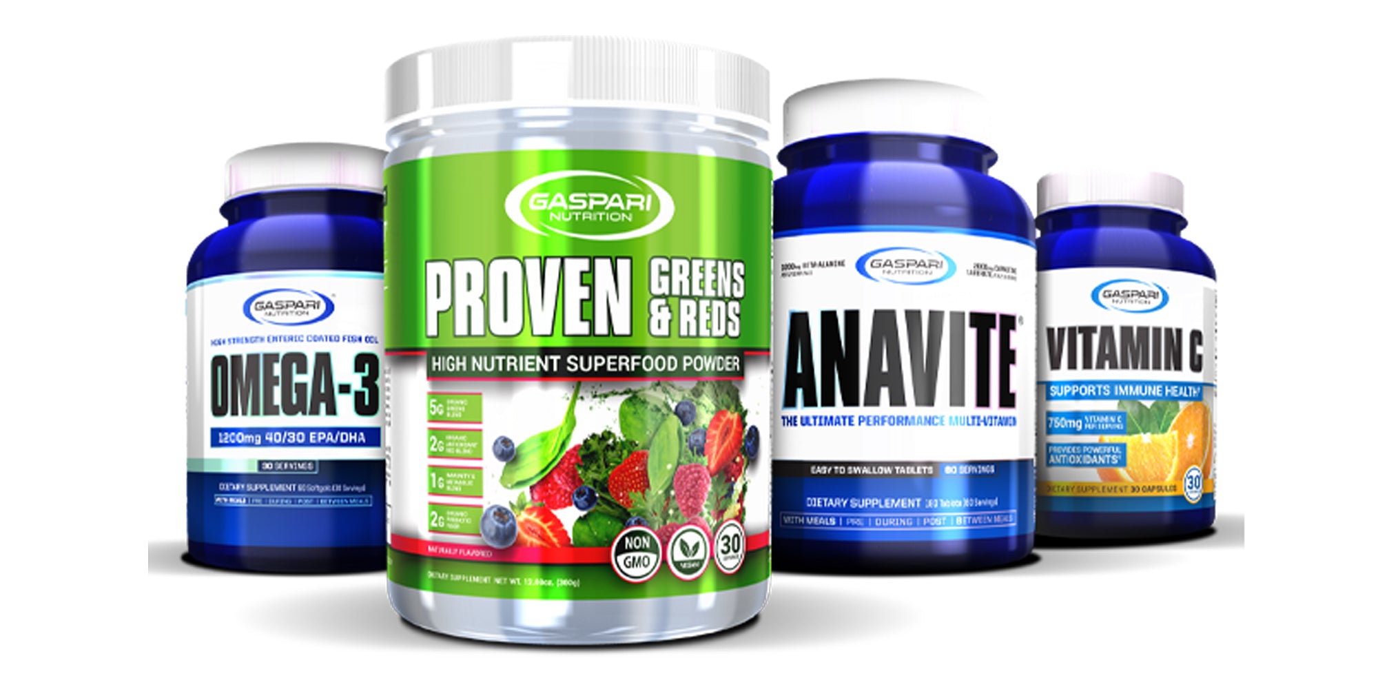 Meet the Essential Health Stack from Gaspari Nutrition