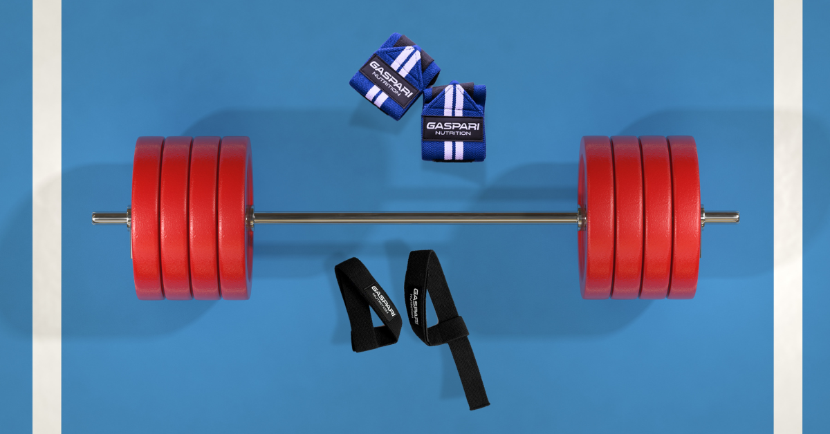 An image showing wrist wraps and lifting straps used in weightlifting.