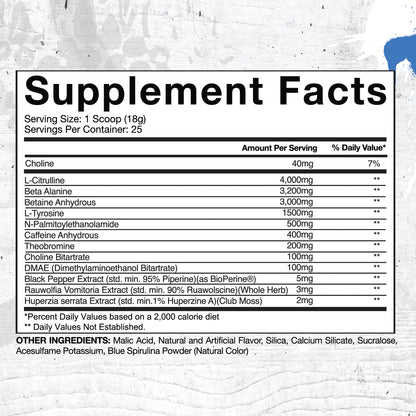 SuperPump Aggression - Next-Gen Pre-Workout