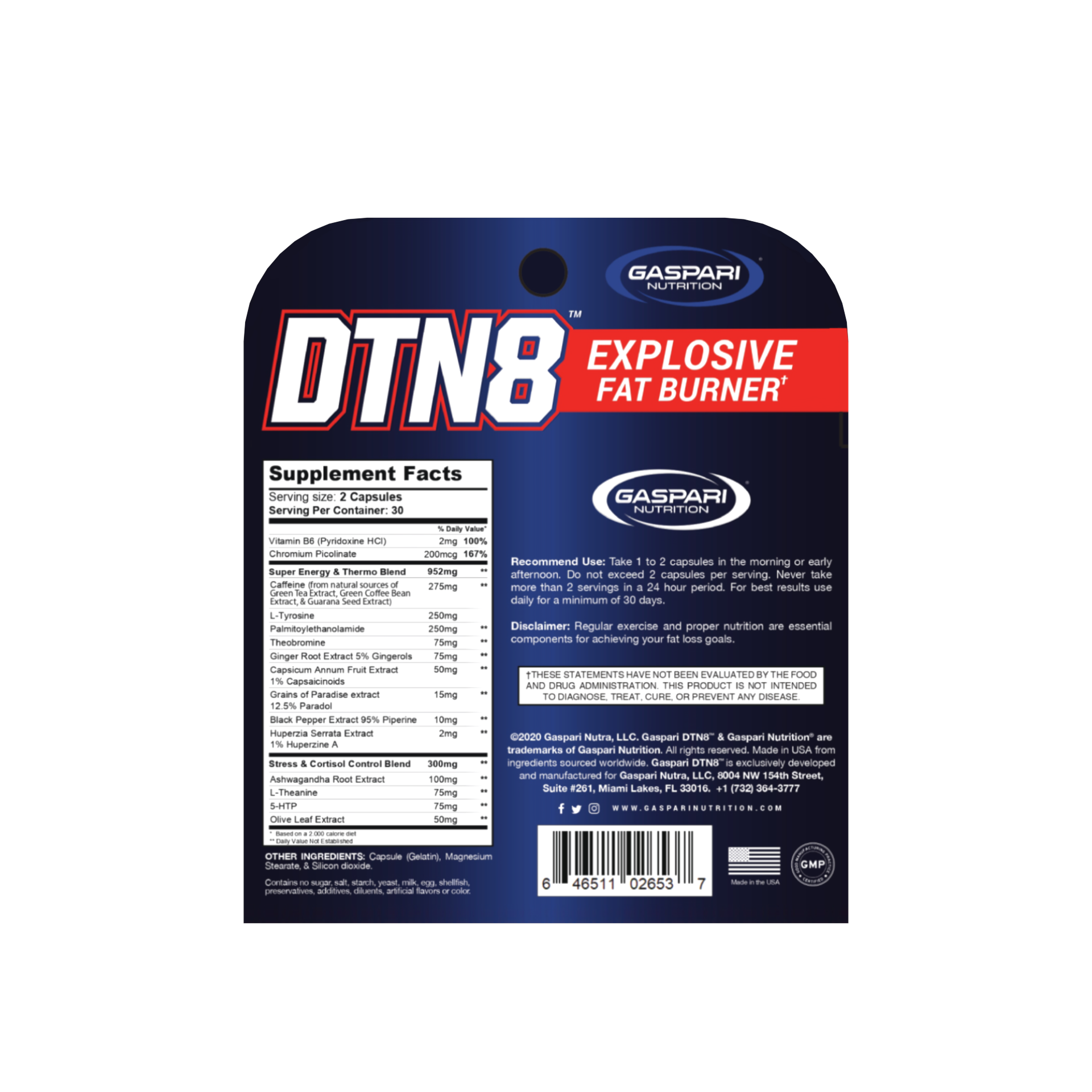 DTN8 - EXPLOSIVE FAT BURNER