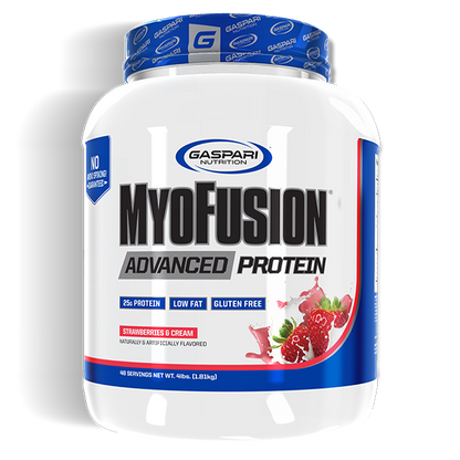 MyoFusion - Advanced Protein Blend - Strawberries and Cream Flavor